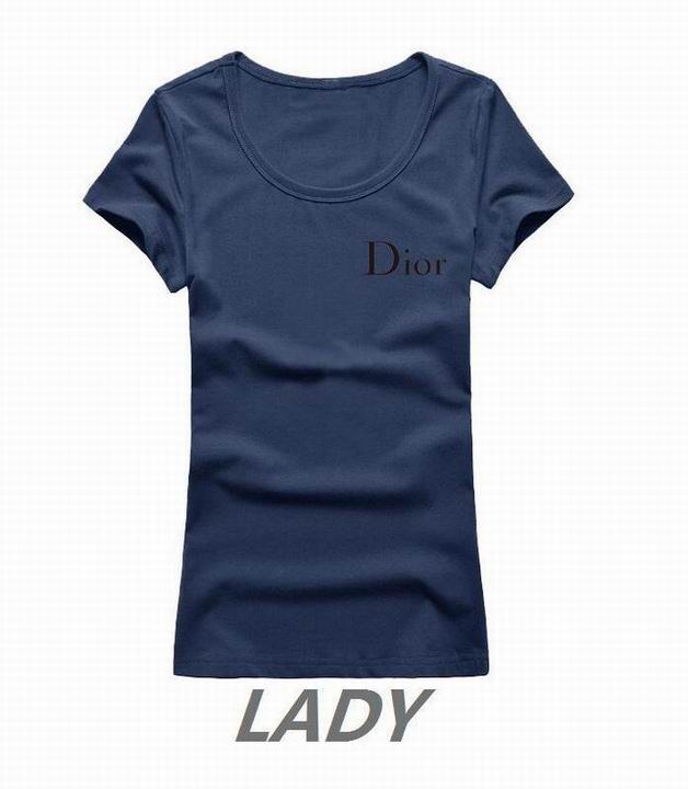 Dior short round collar T woman S-XL-021